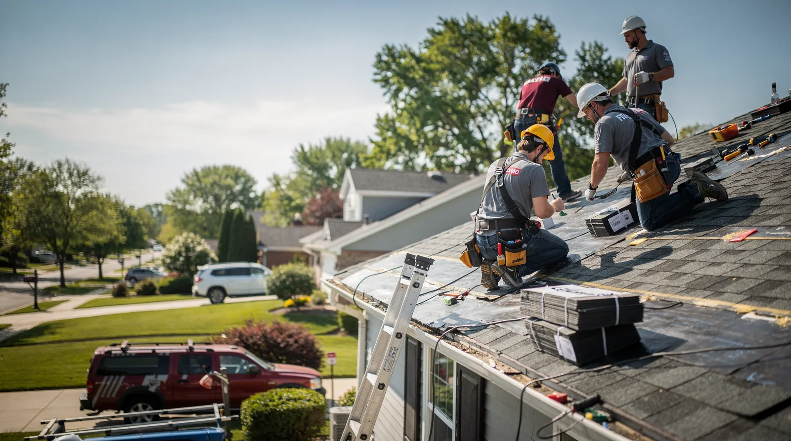 Roof Repair in Cherry, IL around you
